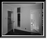 Historic Framed Print, Bishop Creek Hydroelectric System, Plant 4, Worker Cottage, Bishop Creek, Bishop vicinity, Inyo County, CA - 56,  17-7/8" x 21-7/8"