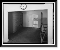 Historic Framed Print, Bishop Creek Hydroelectric System, Plant 4, Worker Cottage, Bishop Creek, Bishop vicinity, Inyo County, CA - 100,  17-7/8" x 21-7/8"