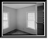 Historic Framed Print, Bishop Creek Hydroelectric System, Plant 4, Worker Cottage, Bishop Creek, Bishop vicinity, Inyo County, CA - 130,  17-7/8" x 21-7/8"
