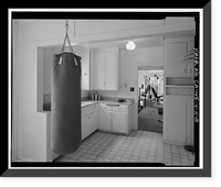 Historic Framed Print, Bishop Creek Hydroelectric System, Plant 4, Worker Cottage, Bishop Creek, Bishop vicinity, Inyo County, CA - 144,  17-7/8" x 21-7/8"