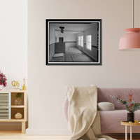 Historic Framed Print, Bishop Creek Hydroelectric System, Plant 6, Cashbaugh-Kilpatrick House, Bishop Creek, Bishop vicinity, Inyo County, CA - 13,  17-7/8" x 21-7/8"