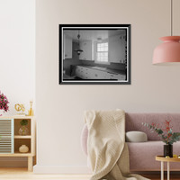 Historic Framed Print, Bishop Creek Hydroelectric System, Plant 6, Cashbaugh-Kilpatrick House, Bishop Creek, Bishop vicinity, Inyo County, CA - 26,  17-7/8" x 21-7/8"