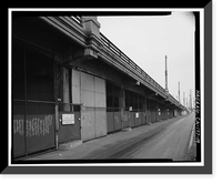 Historic Framed Print, Ninth Street Viaduct, Spanning Los Angeles River at Olympic Boulevard, Los Angeles, Los Angeles County, CA - 19,  17-7/8" x 21-7/8"