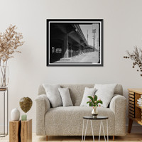 Historic Framed Print, Ninth Street Viaduct, Spanning Los Angeles River at Olympic Boulevard, Los Angeles, Los Angeles County, CA - 23,  17-7/8" x 21-7/8"