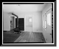 Historic Framed Print, Lee Vining Creek Hydroelectric System, Triplex Cottage, Lee Vining Creek, Lee Vining vicinity, Mono County, CA - 15,  17-7/8" x 21-7/8"