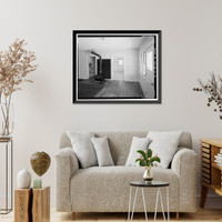 Historic Framed Print, Lee Vining Creek Hydroelectric System, Triplex Cottage, Lee Vining Creek, Lee Vining vicinity, Mono County, CA - 15,  17-7/8" x 21-7/8"