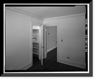 Historic Framed Print, Lee Vining Creek Hydroelectric System, Triplex Cottage, Lee Vining Creek, Lee Vining vicinity, Mono County, CA - 36,  17-7/8" x 21-7/8"