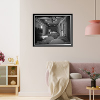 Historic Framed Print, Prado Dam, Outlet Works, Santa Ana River near junction of State Highways 71, Corona vicinity, Riverside County, CA - 9,  17-7/8" x 21-7/8"