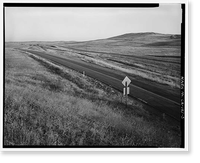 Historic Framed Print, Keefe-McDerby Mine Ditch, East of East Bidwell Street between Clarksville Ro, Folsom vicinity, Sacramento County, CA - 5,  17-7/8" x 21-7/8"