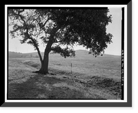 Historic Framed Print, Keefe-McDerby Mine Ditch, East of East Bidwell Street between Clarksville Ro, Folsom vicinity, Sacramento County, CA - 6,  17-7/8" x 21-7/8"