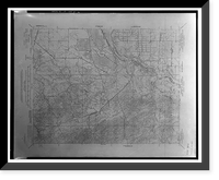 Historic Framed Print, Natomas Ditch System, Rhodes Ditch, West of Bidwell Street, north of U.S. Highway 50, Folsom, Sacramento County, CA,  17-7/8" x 21-7/8"