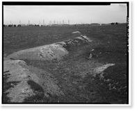 Historic Framed Print, Natomas Ditch System, Rhodes Ditch, West of Bidwell Street, north of U.S. Highway 50, Folsom, Sacramento County, CA - 10,  17-7/8" x 21-7/8"