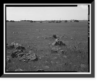 Historic Framed Print, Natomas Ditch System, Rhodes Ditch, West of Bidwell Street, north of U.S. Highway 50, Folsom, Sacramento County, CA - 12,  17-7/8" x 21-7/8"