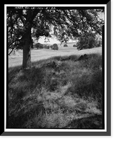 Historic Framed Print, Natomas Ditch System, Rhodes Ditch, West of Bidwell Street, north of U.S. Highway 50, Folsom, Sacramento County, CA - 22,  17-7/8" x 21-7/8"