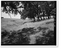 Historic Framed Print, Natomas Ditch System, Rhodes Ditch, West of Bidwell Street, north of U.S. Highway 50, Folsom, Sacramento County, CA - 24,  17-7/8" x 21-7/8"