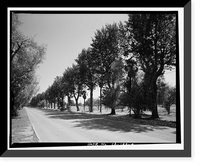 Historic Framed Print, Euclid Avenue, Upland, San Bernardino County, CA - 9,  17-7/8" x 21-7/8"