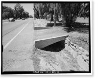 Historic Framed Print, Euclid Avenue, Upland, San Bernardino County, CA - 14,  17-7/8" x 21-7/8"