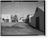 Historic Framed Print, Chollas Heights Naval Radio Transmitting Facility, 6410 Zero Road, San Diego, San Diego County, CA,  17-7/8" x 21-7/8"