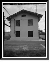 Historic Framed Print, Chollas Heights Naval Radio Transmitting Facility, Transmitter Building, 6410 Zero Road, San Diego, San Diego County, CA - 4,  17-7/8" x 21-7/8"