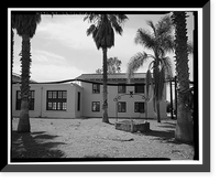 Historic Framed Print, Chollas Heights Naval Radio Transmitting Facility, Transmitter Building, 6410 Zero Road, San Diego, San Diego County, CA - 5,  17-7/8" x 21-7/8"