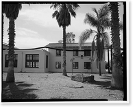 Historic Framed Print, Chollas Heights Naval Radio Transmitting Facility, Transmitter Building, 6410 Zero Road, San Diego, San Diego County, CA - 5,  17-7/8" x 21-7/8"