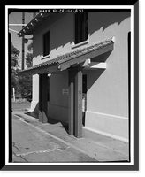Historic Framed Print, Chollas Heights Naval Radio Transmitting Facility, Transmitter Building, 6410 Zero Road, San Diego, San Diego County, CA - 13,  17-7/8" x 21-7/8"