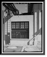 Historic Framed Print, Chollas Heights Naval Radio Transmitting Facility, Transmitter Building, 6410 Zero Road, San Diego, San Diego County, CA - 15,  17-7/8" x 21-7/8"