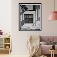 Historic Framed Print, Chollas Heights Naval Radio Transmitting Facility, Transmitter Building, 6410 Zero Road, San Diego, San Diego County, CA - 15,  17-7/8" x 21-7/8"