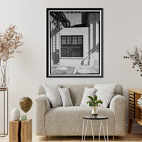 Historic Framed Print, Chollas Heights Naval Radio Transmitting Facility, Transmitter Building, 6410 Zero Road, San Diego, San Diego County, CA - 15,  17-7/8" x 21-7/8"