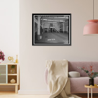 Historic Framed Print, Chollas Heights Naval Radio Transmitting Facility, Transmitter Building, 6410 Zero Road, San Diego, San Diego County, CA - 21,  17-7/8" x 21-7/8"