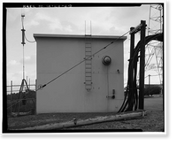 Historic Framed Print, Chollas Heights Naval Radio Transmitting Facility, Helix House, 6410 Zero Road, San Diego, San Diego County, CA - 2,  17-7/8" x 21-7/8"