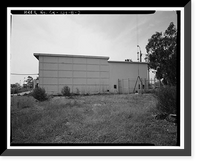 Historic Framed Print, Chollas Heights Naval Radio Transmitting Facility, Helix House, 6410 Zero Road, San Diego, San Diego County, CA - 3,  17-7/8" x 21-7/8"