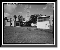 Historic Framed Print, Chollas Heights Naval Radio Transmitting Facility, Helix House, 6410 Zero Road, San Diego, San Diego County, CA - 4,  17-7/8" x 21-7/8"