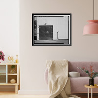 Historic Framed Print, Chollas Heights Naval Radio Transmitting Facility, Helix House, 6410 Zero Road, San Diego, San Diego County, CA - 5,  17-7/8" x 21-7/8"