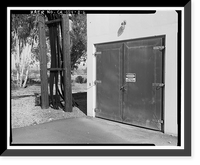 Historic Framed Print, Chollas Heights Naval Radio Transmitting Facility, Helix House, 6410 Zero Road, San Diego, San Diego County, CA - 6,  17-7/8" x 21-7/8"