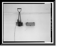Historic Framed Print, Chollas Heights Naval Radio Transmitting Facility, Helix House, 6410 Zero Road, San Diego, San Diego County, CA - 7,  17-7/8" x 21-7/8"