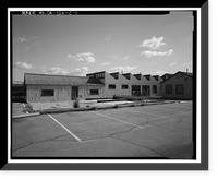 Historic Framed Print, Chollas Heights Naval Radio Transmitting Facility, Public Works Shop, 6410 Zero Road, San Diego, San Diego County, CA,  17-7/8" x 21-7/8"