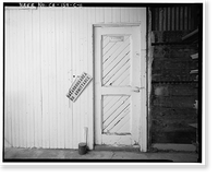 Historic Framed Print, Chollas Heights Naval Radio Transmitting Facility, Public Works Shop, 6410 Zero Road, San Diego, San Diego County, CA - 11,  17-7/8" x 21-7/8"