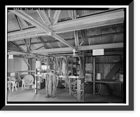 Historic Framed Print, Chollas Heights Naval Radio Transmitting Facility, Public Works Shop, 6410 Zero Road, San Diego, San Diego County, CA - 12,  17-7/8" x 21-7/8"