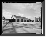 Historic Framed Print, Chollas Heights Naval Radio Transmitting Facility, Public Works Shop, 6410 Zero Road, San Diego, San Diego County, CA - 17,  17-7/8" x 21-7/8"