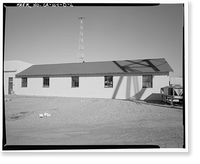 Historic Framed Print, Chollas Heights Naval Radio Transmitting Facility, Public Works Shop, 6410 Zero Road, San Diego, San Diego County, CA - 20,  17-7/8" x 21-7/8"