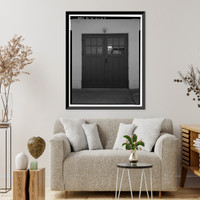 Historic Framed Print, Chollas Heights Naval Radio Transmitting Facility, Public Works Shop, 6410 Zero Road, San Diego, San Diego County, CA - 22,  17-7/8" x 21-7/8"