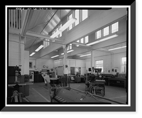 Historic Framed Print, Chollas Heights Naval Radio Transmitting Facility, Public Works Shop, 6410 Zero Road, San Diego, San Diego County, CA - 23,  17-7/8" x 21-7/8"