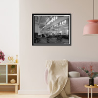 Historic Framed Print, Chollas Heights Naval Radio Transmitting Facility, Public Works Shop, 6410 Zero Road, San Diego, San Diego County, CA - 23,  17-7/8" x 21-7/8"