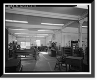 Historic Framed Print, Chollas Heights Naval Radio Transmitting Facility, Public Works Shop, 6410 Zero Road, San Diego, San Diego County, CA - 24,  17-7/8" x 21-7/8"