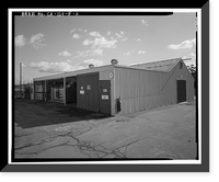 Historic Framed Print, Chollas Heights Naval Radio Transmitting Facility, Operational Storage Building, 6410 Zero Road, San Diego, San Diego County, CA - 2,  17-7/8" x 21-7/8"