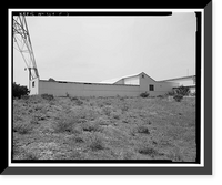 Historic Framed Print, Chollas Heights Naval Radio Transmitting Facility, Operational Storage Building, 6410 Zero Road, San Diego, San Diego County, CA - 3,  17-7/8" x 21-7/8"