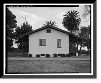 Historic Framed Print, Chollas Heights Naval Radio Transmitting Facility, Chief Operator's Quarters, 6410 Zero Road, San Diego, San Diego County, CA - 2,  17-7/8" x 21-7/8"