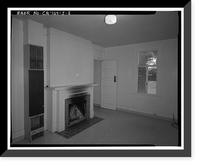 Historic Framed Print, Chollas Heights Naval Radio Transmitting Facility, Chief Operator's Quarters, 6410 Zero Road, San Diego, San Diego County, CA - 8,  17-7/8" x 21-7/8"