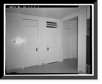 Historic Framed Print, Chollas Heights Naval Radio Transmitting Facility, Chief Operator's Quarters, 6410 Zero Road, San Diego, San Diego County, CA - 9,  17-7/8" x 21-7/8"